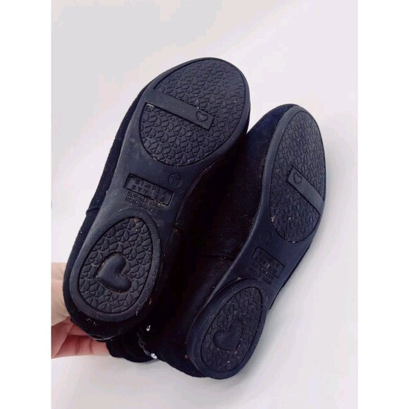 Simply Styled Black Faux Suede Ankle Boots Girls Sz 11 Booties TG Ainsley 26397 - Picture 5 of 12